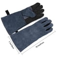 GZHOUFDXINX 16 Extra Long FlameMaster Heat Shield Grill Gloves