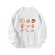 thumbnail image 1 of Sudadera con cuello redondo para mujer, ropa de regalo estampada para deportes de primavera, uso diario Blanco Yuyangstore Sudadera Mujer, 1 of 8
