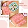 thumbnail image 2 of WORGEOUS 1 conjunto de molde de arroz Molde de sushi Molde Onigiri Herramienta de molde de bola de arroz de bricolaje, 2 of 7