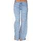 thumbnail image 3 of Jumpingount Pantalones de yoga de pierna ancha con cordón de cintura elástica estampado a rayas para mujer Prendas para la parte inferior del cuerpo Azul XL Jumpingount AP001985-14, 3 of 6