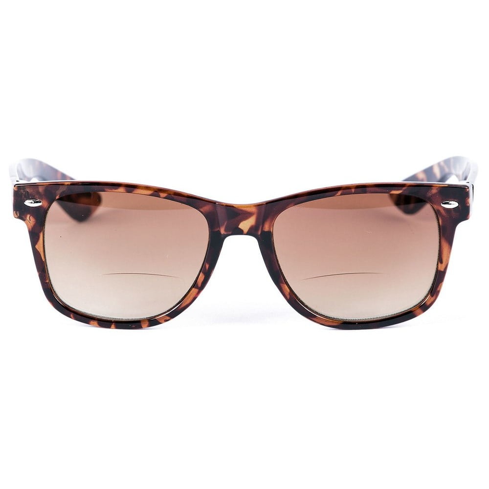 3 Pair of Classic Bifocal Reading Sunglasses For Men And Women Reading Glasses - Black/Tortoise - 2.00