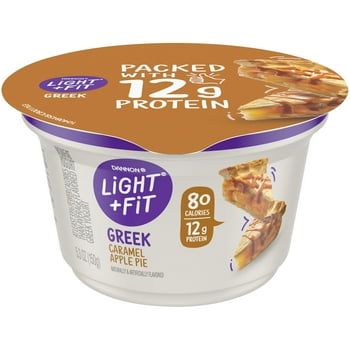 Light + Fit Non Gluten-Free Caramel Apple Pie Greek Yogurt, 5.3 Oz.