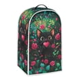 thumbnail image 2 of HELLHERO 1pc Black Cat Rose Food Processor Cover Oil Proof for Women Kitchen Use, 2 of 6