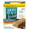 South Beach Living: Caramel Peanut 6 Ct Crispy Meal Bars, 10.56 Oz