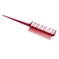 thumbnail image 2 of BELOVING Professional Sectioning Weaving Comb Highlighting Highlights Hair Comb Hook Red, 2 of 10