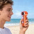 thumbnail image 5 of T238 Handheld Mini Fan, 199-Speed USB Rechargeable Portable High-Speed Fan with Digital Display for Daily & Indoor Outdoor Use, 5 of 5