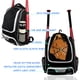 thumbnail image 3 of Béisbol Equipo Softbol Mochila Mochila Adultos Competición Entrenamiento Profesional para Hombres Y Mujeres (Negro), 3 of 9
