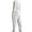 White, variant on Men's 2 Piece Linen Suits Long Sleeve Button down Cardigan and Loose Fit Plain Trousers Walking Casual Suits White XXL
