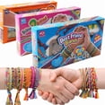 thumbnail image 4 of International Kids' DIY Bead Weaving Kit for Bracelet & Cord Making – Educational Toy to Boost Fine Motor Skills, Cognitive Development & Interactive Learning – Thick Thread Version with English, 4 of 6