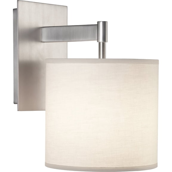Robert Abbey Echo Wall Sconce in Stainless Steel Color
