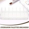 thumbnail image 3 of AURARMLET Empty Eyeshadow Palette Bulk Transparent PS Storage 1Pcs for Bathroom Vanity, 3 of 7