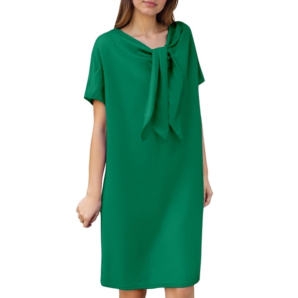 Vestido largo bohemio con cuello en V, corte en A y volantes en capas para mujer - Vestido de verano con estampado floral y largo hasta los tobillos