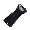 thumbnail image 2 of Minnieouse Chaqueta de cuello Vintage Medieval cuero chaleco sin mangas Cosplay disfraz Top Rock chaleco largo Abrigos y chamarras  Negro 3XL, 2 of 6