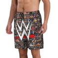 thumbnail image 2 of WWE Men's Swim Trunks Quick Dry Board Shorts Bathing Suit Swimsuits Beach Shorts with Mesh Lining, 2 of 7