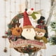 thumbnail image 3 of Navidad Muñeco De Nieve Elk Vine Anillo De Ratán Colgante Decoración Para La Ventana Del Hogar Puerta Delantera Pared Chimenea Ventana seitruly HA042993-01, 3 of 6
