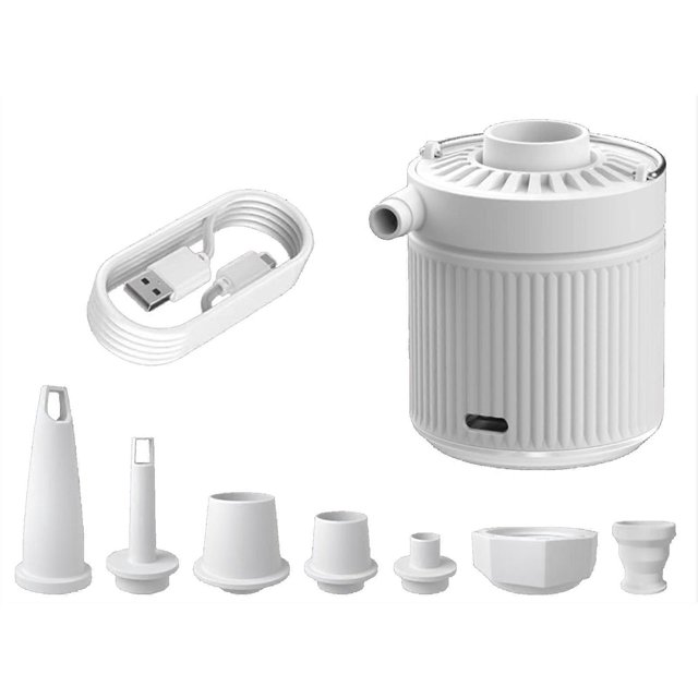 Compacts Air Pumps Suit Small Electric Inflatable Pumps Mattress Inflator Pumps for Outdoor and Home Use_Perfect Gift