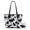 A-Cow Black, variant on Tote Bags Vegan Leather Purses and Handbags for Women Top Handle Ladies Shoulder Bags, Black