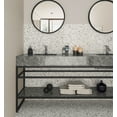 thumbnail image 3 of Industry Tile 8x10 Hexagon Spark Black Porcelain Tile (1 Box, 9.9 Sq. Ft.), 3 of 5