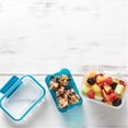thumbnail image 5 of LocknLock - Set of 2 EasyLunch 2 Tier Snack Containers, 473.mL Capacity, Blue, 5 of 5