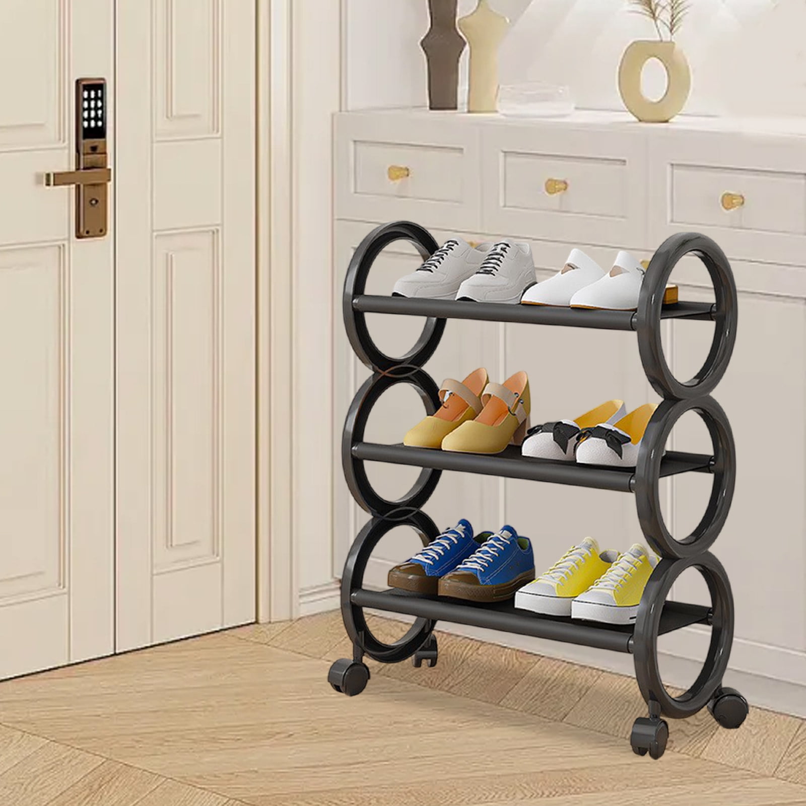 Haloyo® Étagère à Chaussures en Bambou à 6 Niveaux, Étagère à