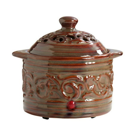 electric oil expressions elegant simmering warmer fragrance pot hosley walmart potpourri