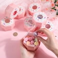 thumbnail image 3 of DIY 20Pcs Donut Candy Box Small Paper Favor Boxes Chocolate Cookie Packaging Box with Window Wedding Ceremony Decorations Cake Wrapping Supplies European Wedding Treat Cases for Birthday Party DIY, 3 of 7
