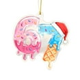 thumbnail image 2 of WKSCLPAI 2025 New Gingerbread 67 Christmas Ornament, Funny Six Seven Acrylic Tree Hanging Decorations, 67 Meme Holiday Home Decor, Xmas Gifts for Friends, Secret Santa(4" #C), 2 of 8