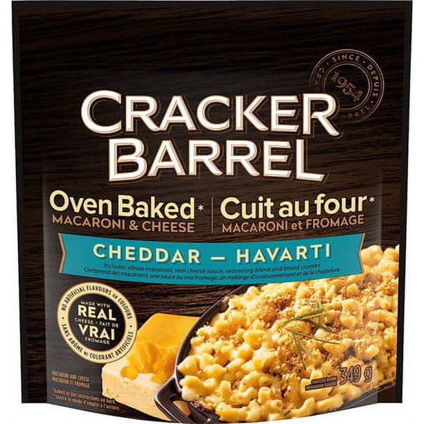 Cracker Barrel Oven Baked Macaroni & Cheese, Cheddar Havarti Cheese