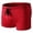 Red, variant on Men's Swim Trunks Quick-Dry Square Cut Beach Shorts with for Swimming Water Sports Comfortable Athletic Summer, M, Red