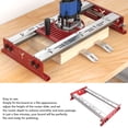 thumbnail image 4 of Woodworking Router Sliding Plate, Aluminum Alloy Erosion Resistant Router Milling Groove Holder  for Flatten and Finish Plywood, 4 of 7
