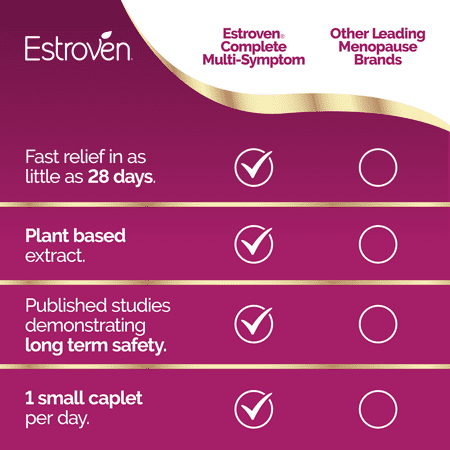Estroven Complete Menopause Relief, Hormone & Drug Free, 28 Ct