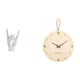 thumbnail image 1 of Estatua del gesto de la roca,Figuras de estatuas de dedos con gestos de música rock,Reloj de pared,Reloj de pared decorativo para sala de estar,silencioso,Reloj de pared de madera,decoración, 1 of 8