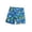 Blue, variant on SUYIDA Boys Swim Trunks Printed Boxer Brief Swimsuit Stretch Beach Board Shorts Bathing Suit Swim, Surf, Beach Swimwear for (Blue,6=M)