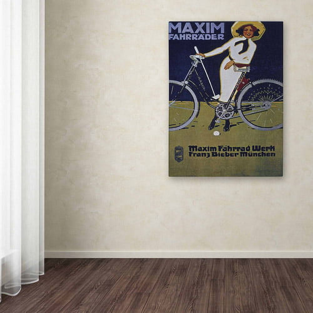 Trademark Fine Art "Bike 43" Canvas Art by Vintage Apple Collection