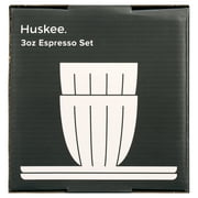 Huskee Cup Espresso Set (Natural, 3oz)