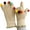 Beige, variant on Vintage Two-finger Exposed Knitted Gloves Women Solid Color Thicken Glove Winter Warm Elastic Christmas Gift for Girl