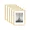 Gold, variant on Picture Frame Set Of 5, Display Pictures 8.5x11 With Mat Or 12x16 Without, Multi Photo Frames Collage For Wall Display