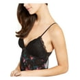 thumbnail image 3 of INC Intimates Black Nylon Floral Sleepwear Nightgown Size: L, 3 of 4