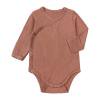 thumbnail image 1 of Justaucorps pour Garçons Tout-Petits Été Unisexe Manches Longues Couleur Unie Combinaisons Rouges Tenues de Nouveau-Né, 1 of 3