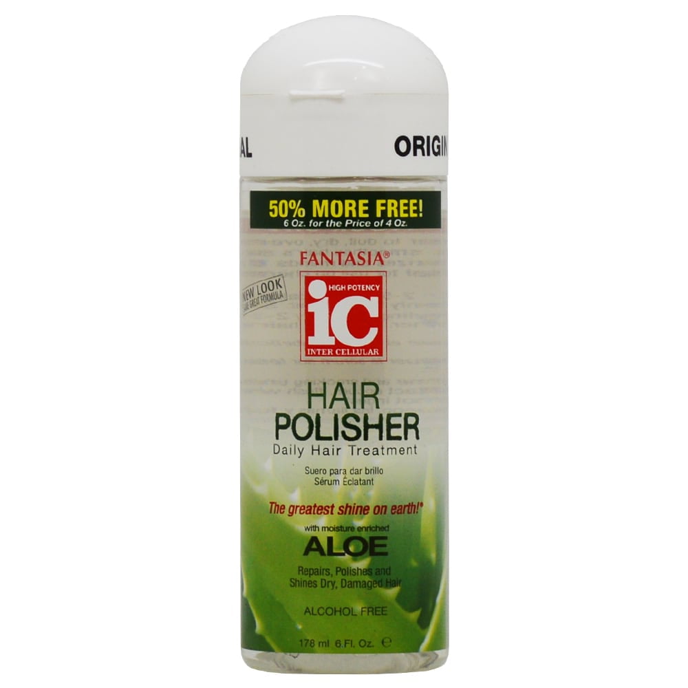 Fantasia Ic Hair Polisher 6ounce Daily Hair Treatment with Aloe
