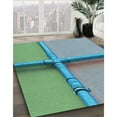 thumbnail image 3 of Ahgly Company Machine Washable Indoor Rectangle Transitional Grayish Turquoise Green Area Rugs, 5' x 7', 3 of 7