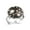 Multi 3, variant on Scary Skull Pattern Stainless Steel Rings for Women, Open Adjustable Ring Promise Ring Jewelry Gifts