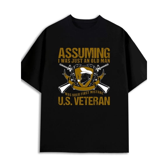 Veteran Pride T-Shirt 180G 100% Cotton 180G 100% Cotton men graphic elegant funny black Casual Unisex Shirt Cotton tshirts Retro Unisex Shirt Cotton tshirts new years gifts