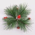thumbnail image 4 of LOVEVER 10 Pcs Pics de Pin Artificiels Branches de Pin aux Baies Rouges Tiges de Pin de Noël Pics de Couronne de Couronne d'Arbre de Noël Décoration Artisanale DIY, 4 of 8
