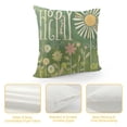 thumbnail image 4 of Shiartex Pillow Covers Daisy Truck Bloom Hello Sunshine Spring Pillows Decorative Throw Pillows Light Green Pillowcase Spring Decorations Farmhouse Decor for Couch Sofa, 4 of 5