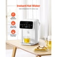 thumbnail image 2 of KFFKFF Instant Hot Water Dispenser, Countertop Boiling Water Dispenser with Adjustable 7 Temperatures & 7 Water Volumes, 118oz Removable Water Tank, Quick Heating with Touchscreen, 2 of 9