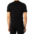 thumbnail image 4 of HUGO 3 Pack Lounge Crew T-Shirts, Black, 4 of 6