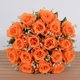thumbnail image 1 of Ramo de rosas de simulación, flores de seda, 18 rosas, para boda, sala de estar, con flores, decoración, flores falsas, 1 of 6