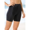 thumbnail image 5 of Swim 365 Women's Plus Size Chlorine-Resistant Full-Coverage 5" Swim Boy Short, 5 of 5