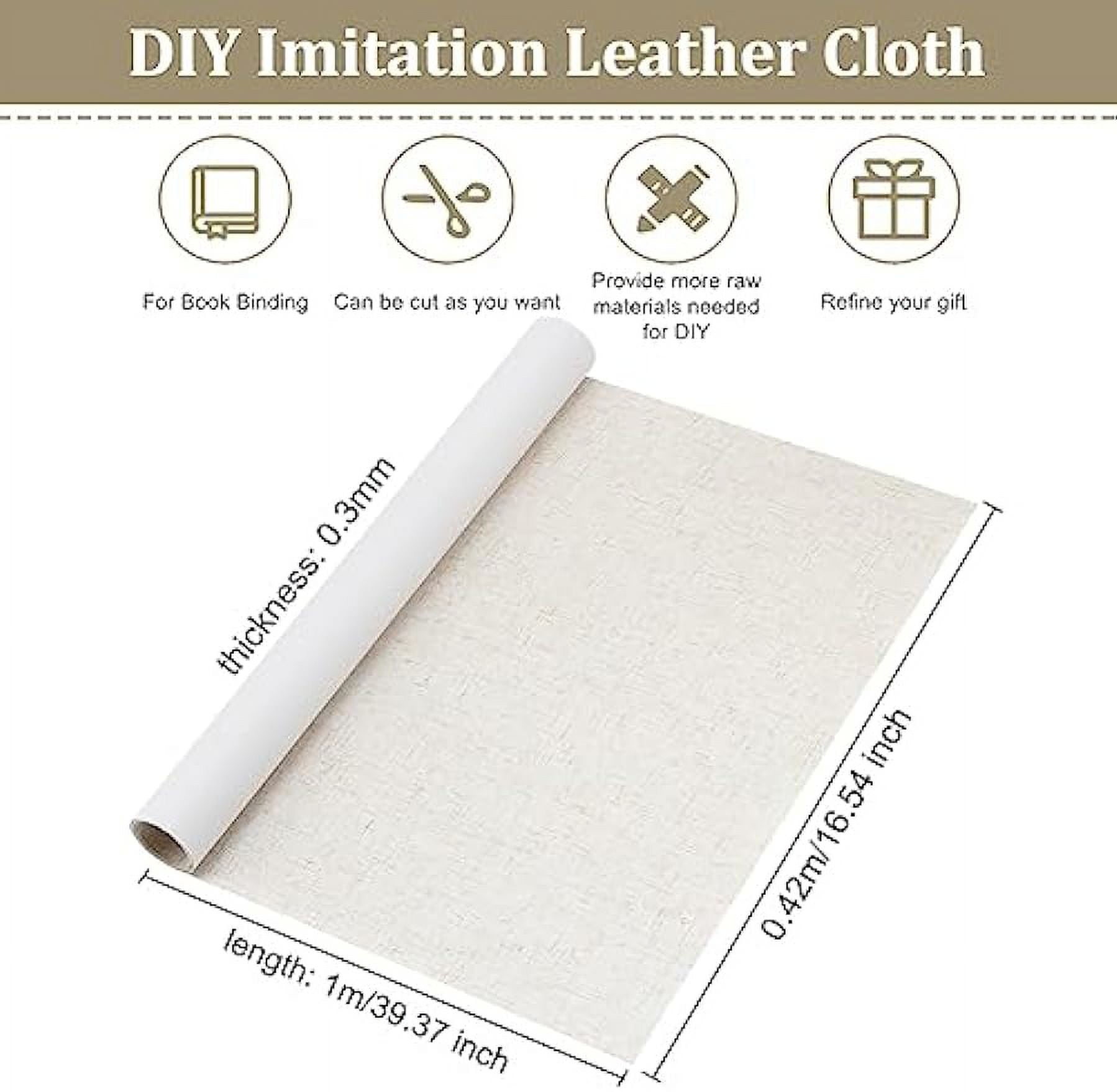 Wholesale OLYCRAFT 39.4x16.9 Inch Brown Imitation Leather Book Binding  Cloth Bookcover Velvet Surface with Paper Backed Book Cloth Close-Weave Book  Cloth for Book Binding Velvet Box Making DIY Crafts 